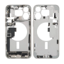 Châssis Vide sans Vitre Arrière iPhone 15 Pro Max Blanc - (Origine Demonté) Grade AB