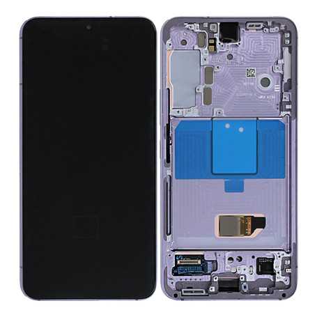 Samsung Galaxy S22 2022 (S901) Purple Screen Frame (Service Pack) - GH82-27520F-27521F