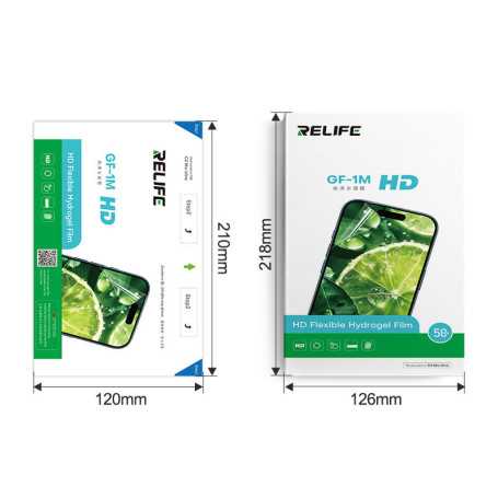 Film Hydrogel HD RELIFE GF-1M | Protection Atelier | Etech-Parts
