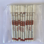 Stylo à encre effaçable 0.5mm - Paix et Joie Rouge avec Rayures rouges (10pcs)