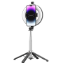 XSSIVE Selfie Stick with Ringlight XSS RL01 - Perfect Lighting for Flawless Selfies