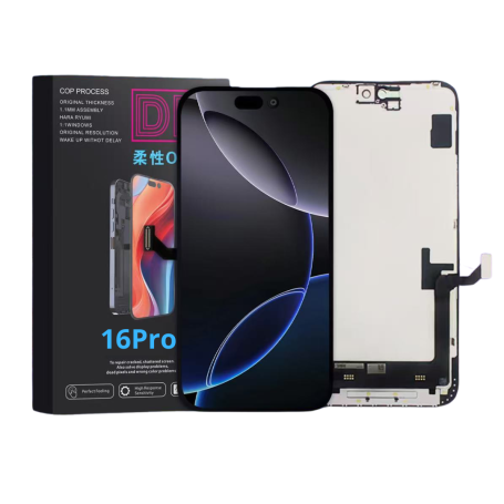 Ecran iPhone 16 Pro (Soft Oled) DD - Support IC Change - Taille et Épaisseur d’Origine