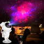 Galaxy Projector Astronaut Bedroom Living Room with Remote Control - Bluetooth Speaker