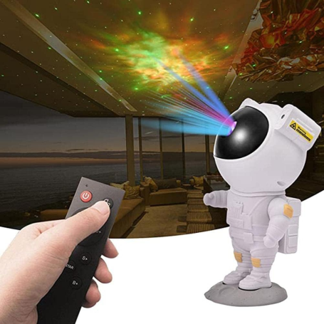 Galaxy Projector Astronaut Bedroom Living Room with Remote Control - Bluetooth Speaker