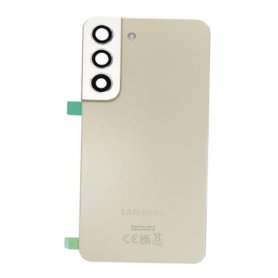 Vitre arrière Galaxy S22 5G (S901B) Crème | Etech-Parts