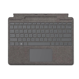 Étui, Clavier - Housse/Clavier Microsoft Signature Platinum avec Support pour Surface Pro 8/9 - QWERTZ Keyboard, prix de gros.