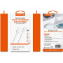 Câble de Charge USB-A/USB-C 2M 18W XSSIVE XSS-BR-AC-W 2M - Blanc