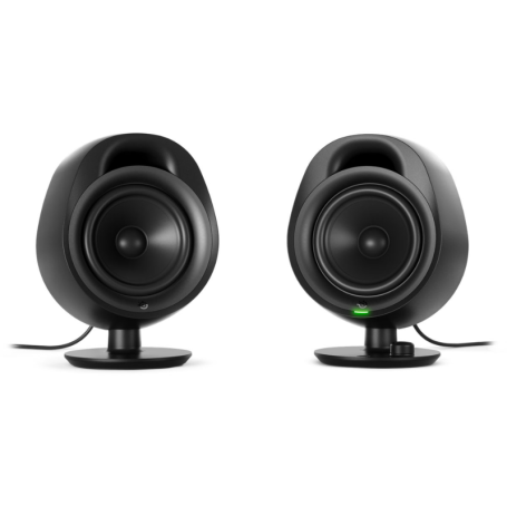 SteelSeries Arena 3 - Enceintes gaming 2.0 à gamme complète (Avec Boîte et Accessoires) - Noir - Grade A