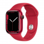 Montre Connectée Apple Watch Series 7 GPS 41mm Rouge Aluminium (Sans Bracelet et Accessoires) - Grade AB