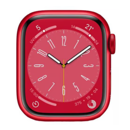 Montre Connectée Apple Watch Series 7 GPS 41mm Rouge Aluminium (Sans Bracelet et Accessoires) - Grade AB