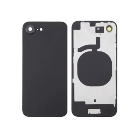 iPhone 16th Black Back Glass with MagSafe No Logo Replacement - Sleek & Functional