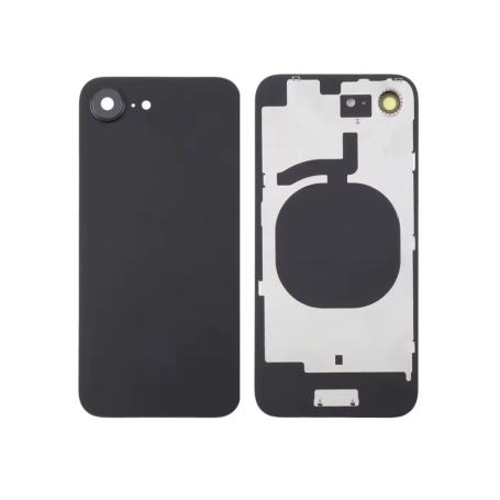 iPhone 16th Black Back Glass with MagSafe No Logo Replacement - Sleek & Functional