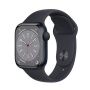 Montre Connectée Apple Watch Series 9 GPS 45mm Minuit Aluminium (Sans Bracelet) - Grade AB