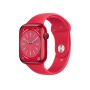 Montre Connectée Apple Watch Series 9 GPS 45mm Rouge Aluminium Avec Bracelet - Grade AB