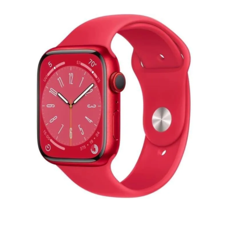 Montre Connectée Apple Watch Series 9 GPS 45mm Rouge Aluminium Avec Bracelet - Grade AB
