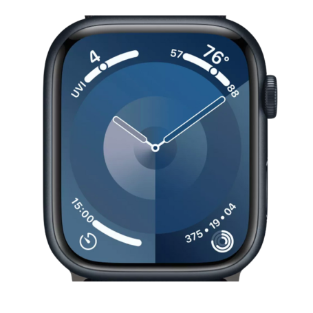Apple Watch Series 9 GPS 45mm Midnight Aluminium (Sans Bracelet et Accessoires) - Grade A