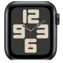 Montre Connectée Apple Watch Series SE GPS 44mm Aluminium Minuit (Sans Bracelet et Accessoires) - Grade B