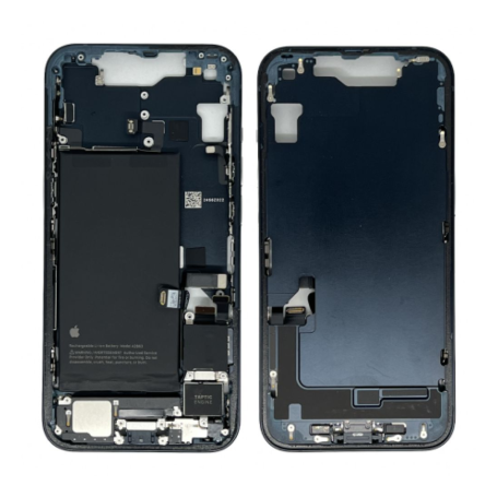 iPhone 16E Chassis without Rear Glass with Battery Black (Original Disassembled) Grade AB