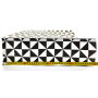Sac kraft noir et blanc avec poignées torsadées 32×12×40 cm – Lot de 250