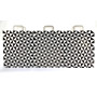Sac kraft noir et blanc avec poignées torsadées 32×12×40 cm – Lot de 250