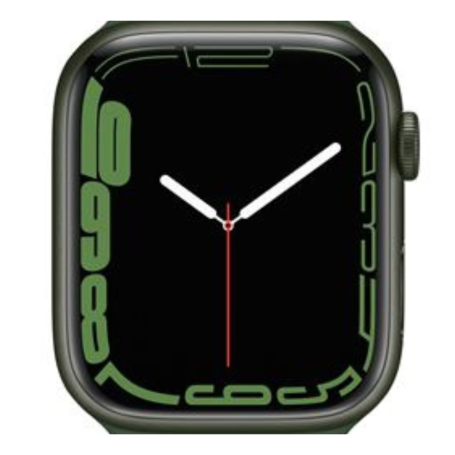 Montre Connectée Apple Watch Series 7 GPS 45mm Aluminium Vert (Sans Bracelet et Accessoires) - Grade AB