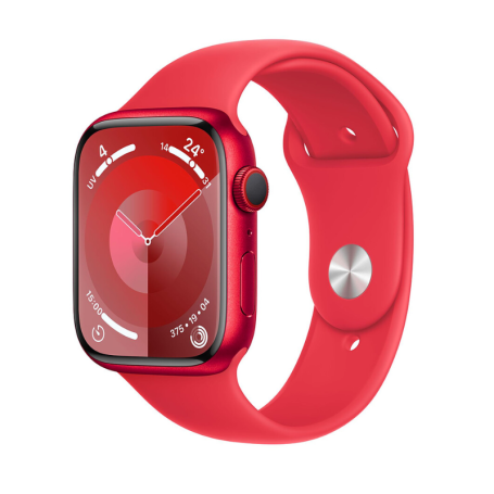 Apple Watch Series 9 GPS Smartwatch 41mm Red Aluminum with Band - Grade AB