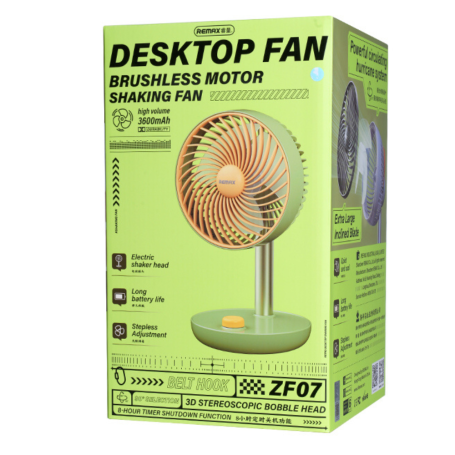 Ventilateur de Bureau REMAX RS-ZF07 - Bleu