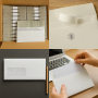 Long envelope with window, self-adhesive, 220x110 mm - 50Pcs