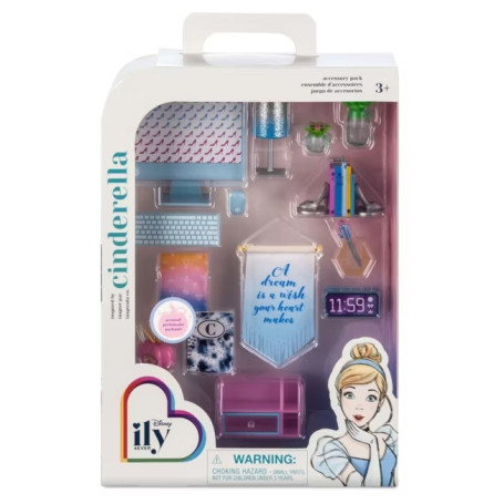 Pack d'accessoires Disney ily 4EVER inspiré de Cinderella