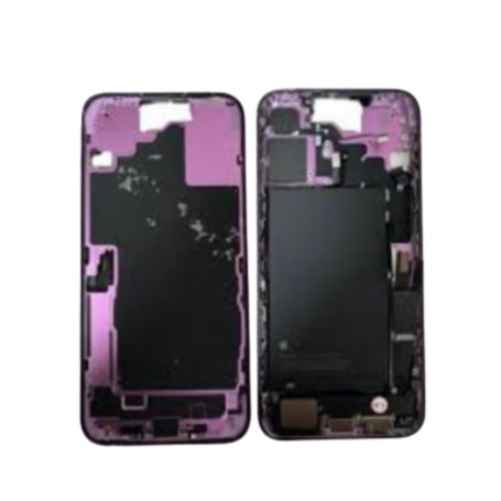 IPhone 16 Plus Chassis without Rear Glass with Battery Pink (Original Disassembled) - Grade AB