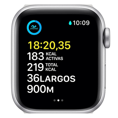 Montre Connectée Apple Watch Series SE GPS 40mm Aluminium Argent (Sans Bracelet) - Grade AB