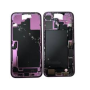 IPhone 16 Rear Chassis without Rear Glass with Battery Purple (Original Disassembled) Grade AB