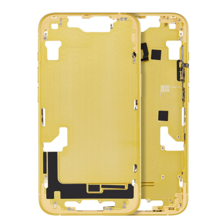 Châssis Vide iPhone 14 Jaune - Grade B - Pièce d'Origine Remontée pour Réparation | Meilleur Prix