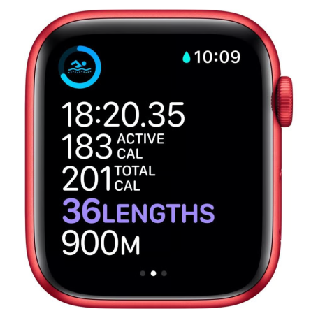 Apple Watch Series 7 GPS 45mm Red Smartwatch without strap - Grade B