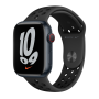 Montre Connectée Apple Watch Series 7 GPS 45mm Noir Aluminium (Sans Bracelet et Accessoires) - Grade AB