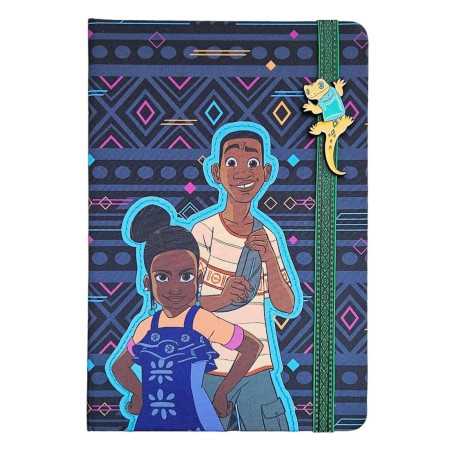 Carnet journal doublé Iwaju avec bande élastique 2024 Parcs Disney