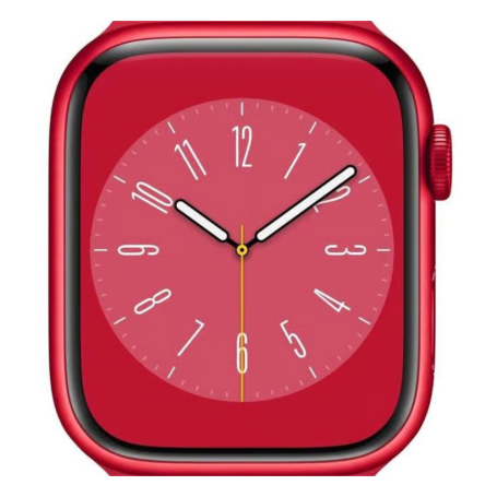 Montre Connectée Apple Watch Series 9 GPS 41mm Rouge Aluminium (Sans Bracelet et Accessoires) - Grade B