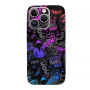 Colorful Graffiti Silicone Protective Case for iPhone