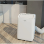 Affordable Used Whirlpool PACW29COL Mobile Air Conditioner in White - Perfect Cooling Solution