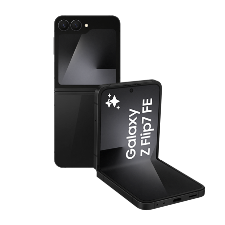 Samsung Galaxy Z Flip7 FE 256GB Black SM-F761B | New Release Foldable Phone