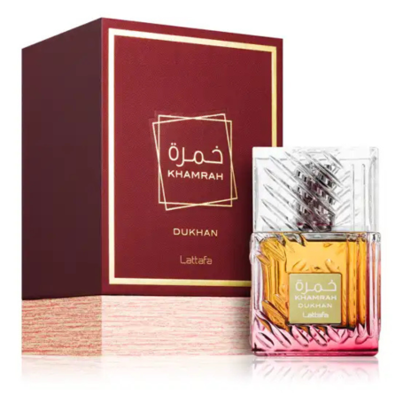 Lattafa Khamra Dukhan Eau de Parfum for Women 100ml - Exotic & Long-Lasting Fragrance