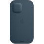 Coque de Protection iPhone 12/12 Pro en Cuir Véritable avec MagSafe - Bleu - MHYD3ZM/A