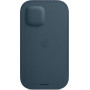 Coque de Protection iPhone 12/12 Pro en Cuir Véritable avec MagSafe - Bleu - MHYD3ZM/A