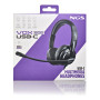 Headphones with USB-C Stereo Cable NGS VOX605 Black – Premium Sound & Modern Design