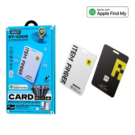 Remax RT-G2305 Object Locator - Card Anti Loss Device - Works with Apple Find My - Waterproof IP68