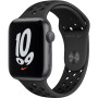 Montre Connectée Apple Watch Series SE GPS 44mm Nike Noir Grade B - Performance et Style