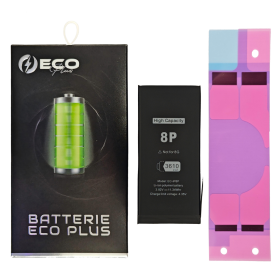 Battery iPhone 8 Plus 3.82V/299---3610mAh + Adhesives - 130% Plus Durable (ECO Plus)
