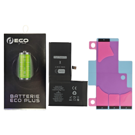 Battery iPhone X 3.81V/3200mAh + Adhesives - 130% Plus Durable (ECO Plus)