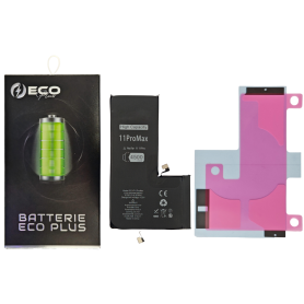 Battery iPhone 11 Pro Max 4500mAh + Adhesives - 130% Plus Durable (ECO Plus)