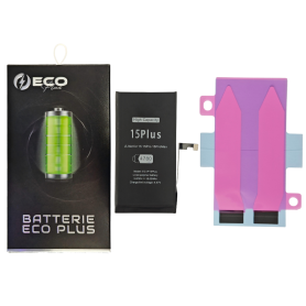 Battery iPhone 15 Plus 3.82V/4780mAh + Adhesives - 130% Plus Durable (ECO Plus)